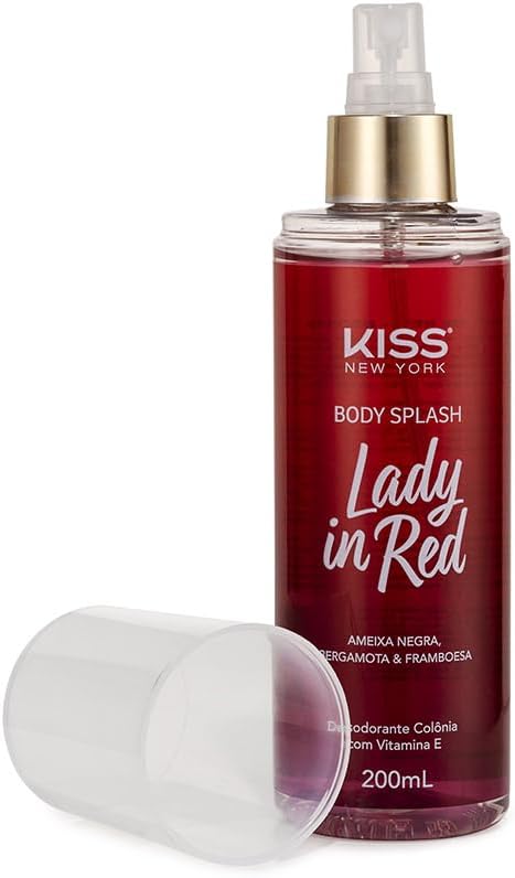 Body Splash Lady in Red - Kiss New York