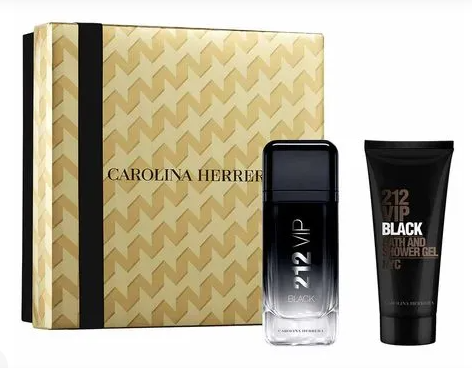 Carolina Herrera Kit 212 VIP BLACK MEN EDP 100ML + SG 100ML