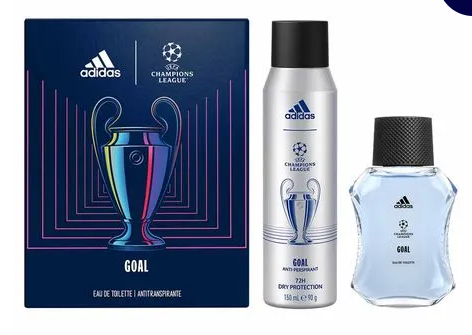 Kit ADIDAS UEFA GOAL EDT 100ML + DEO 150ML