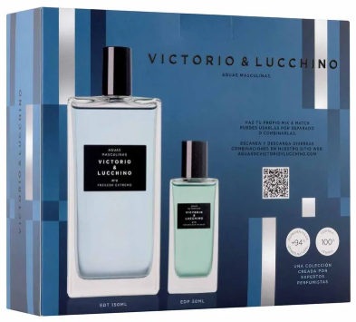 VICTORIO & LUCCHINO AGUAS MASCULINAS N°2 FRESCOR EXTREMO EDT 150ML + EDP 30ML