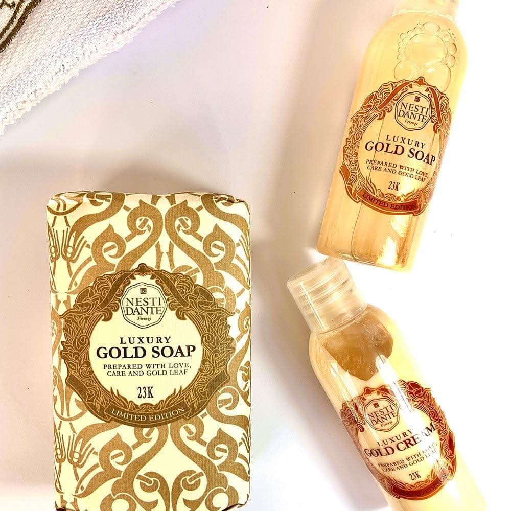 Nesti Dante Kit Travel Luxury Gold