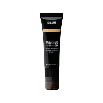 Klasme Base Líquida 20g + Corretivo 5,5g Wear&GO BB Cream And Concealer SPF50