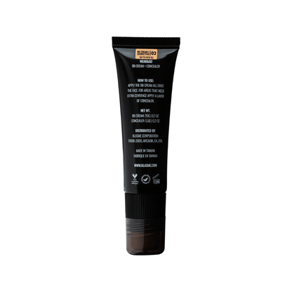 Klasme Base Líquida 20g + Corretivo 5,5g Wear&GO BB Cream And Concealer SPF50