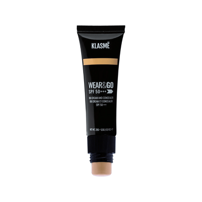 Klasme Base Líquida 20g + Corretivo 5,5g Wear&GO BB Cream And Concealer SPF50