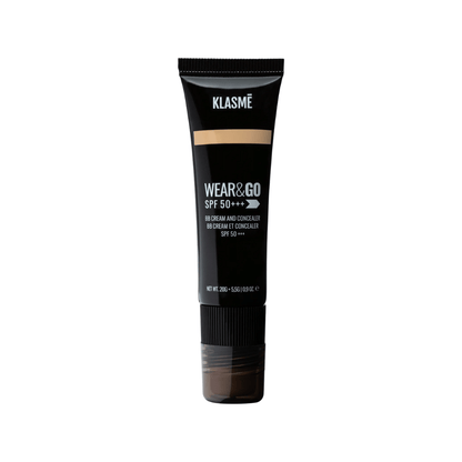 Klasme Base Líquida 20g + Corretivo 5,5g Wear&GO BB Cream And Concealer SPF50