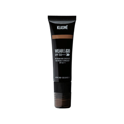 Klasme Base Líquida 20g + Corretivo 5,5g Wear&GO BB Cream And Concealer SPF50