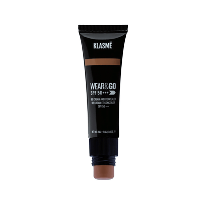 Klasme Base Líquida 20g + Corretivo 5,5g Wear&GO BB Cream And Concealer SPF50