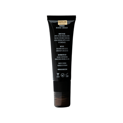 Klasme Base Líquida 20g + Corretivo 5,5g Wear&GO BB Cream And Concealer SPF50
