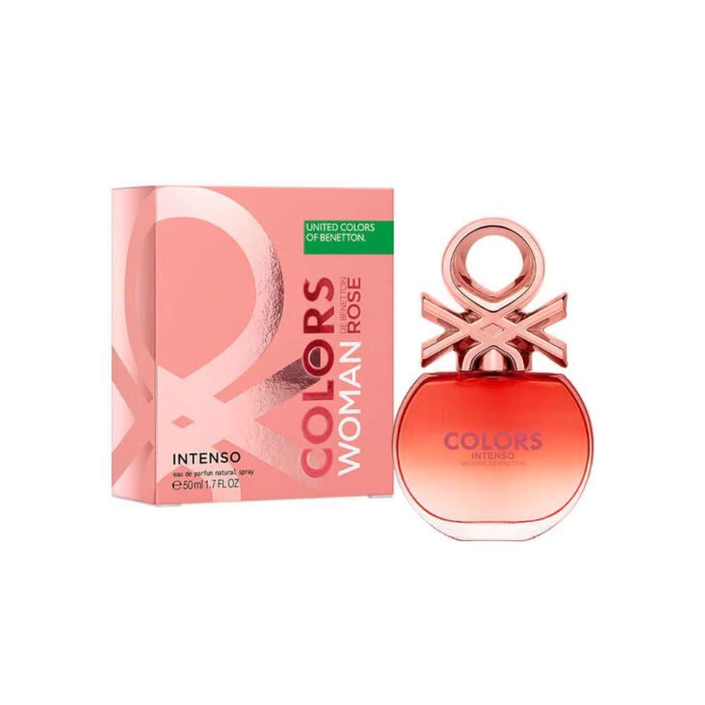 Benetton Colors Rose Intenso Eau de Parfum Feminino