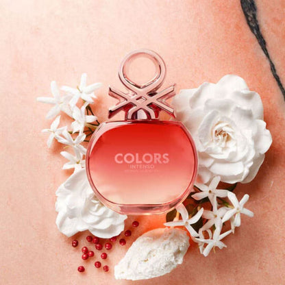 Benetton Colors Rose Intenso Eau de Parfum Feminino
