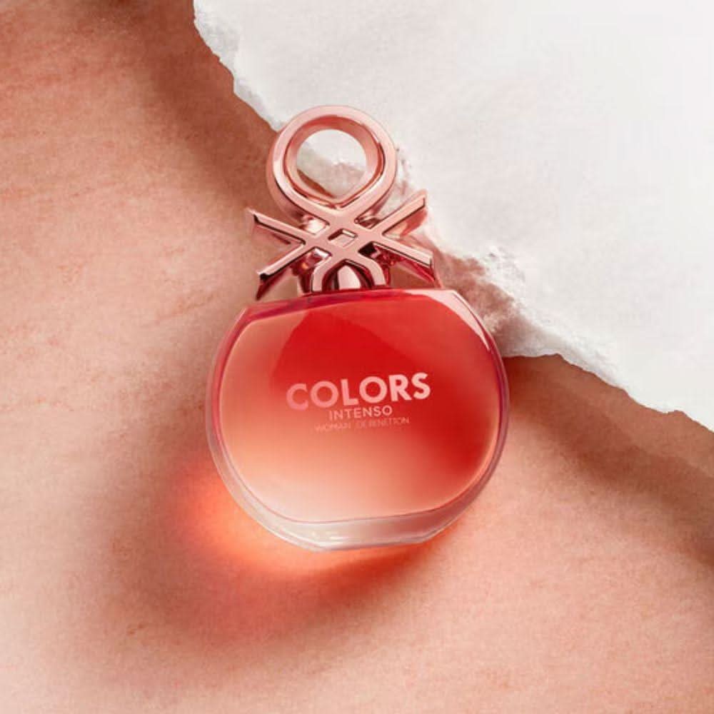 Benetton Colors Rose Intenso Eau de Parfum Feminino