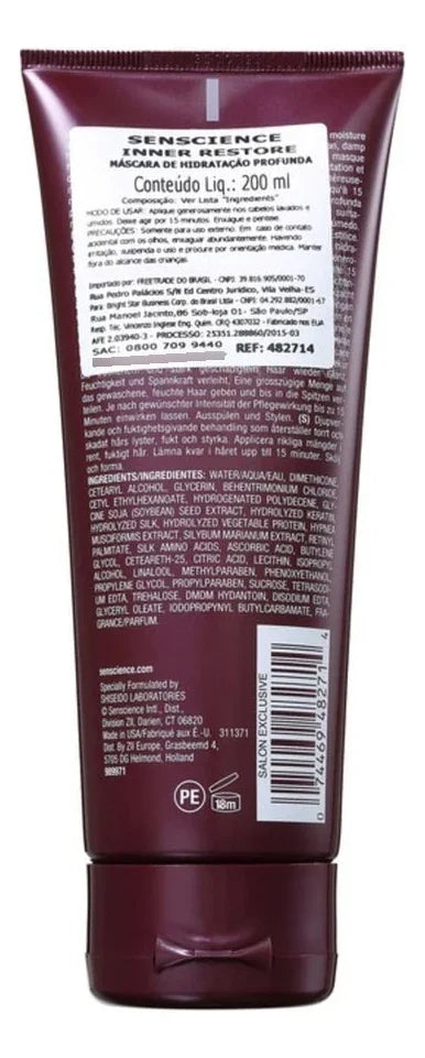 Senscience Inner Restore Deep Moisturing Máscara 200ml