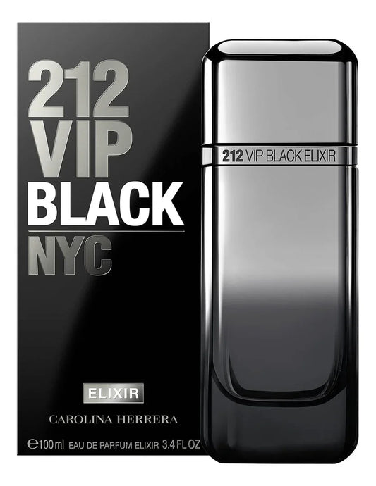 Perfume Carolina Herrera 212 VIP black elixir eau de parfum elixir 100 ml masculino
