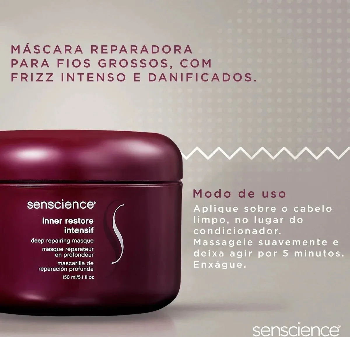 Senscience Inner Restore Deep Moisturing Máscara 200ml