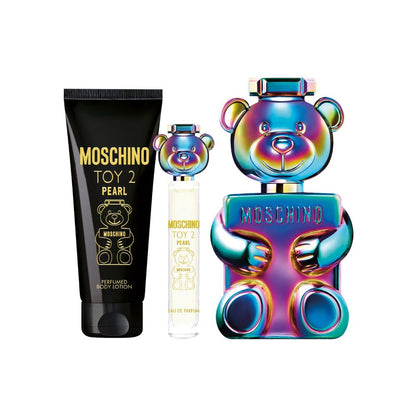 Moschino Kit Toy 2 Pearl Eau de Parfum Unissex + Body Lotion + Travel Size