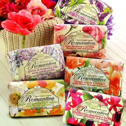 Nesti Dante Kit 6x Sabonetes em Barra Romantica Collection