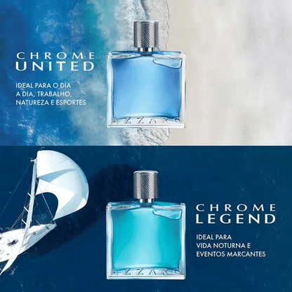 Azzaro Chrome United Eau de Toilette Masculino