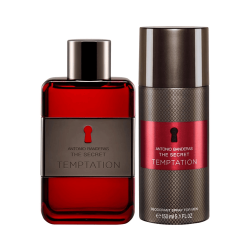 Antonio Banderas Kit Temptation Eau de Toilette Masculino + Desodorante